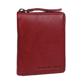 Exkluzívna kožená peňaženka so zipsom GreenBurry 10x13