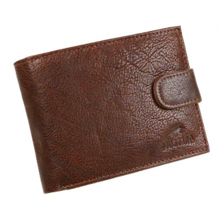 Kvalitná pánska peňaženka MUSTANG masívna hnedá koža