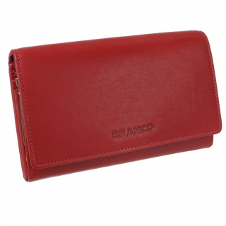 Dámska peňaženka z červenej flamenco kože BRANCO