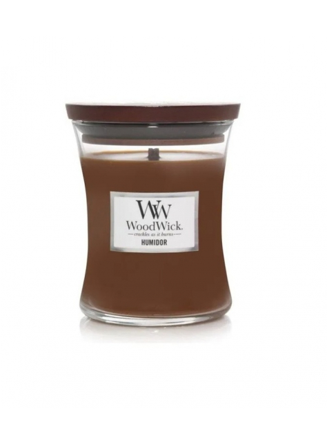 Sviečka s luxusnou vôňou HUMIDOR 85g Woodwick - KozeneDoplnky.sk